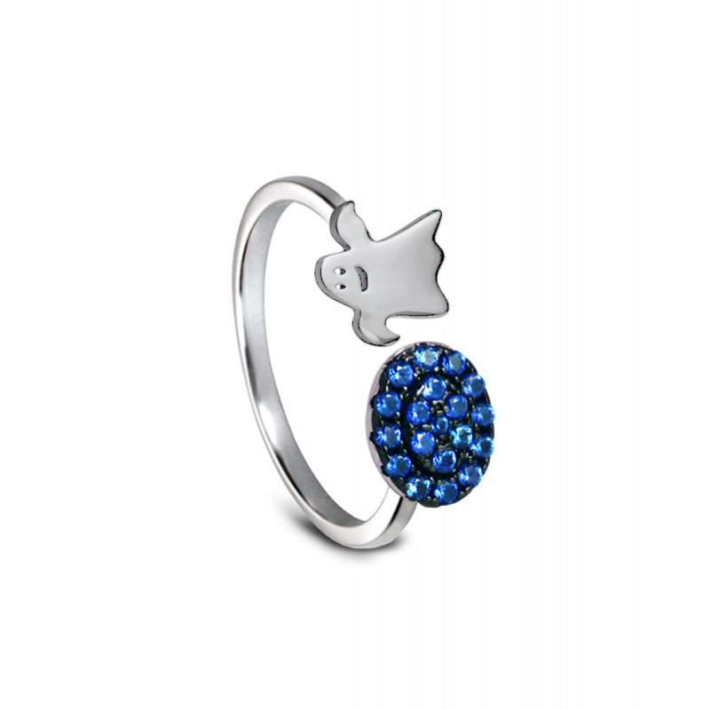 Anillo CLARITY GHOST Blue Lights