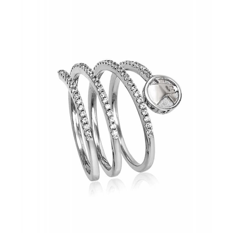 Anillo CLARITY GHOST Snake